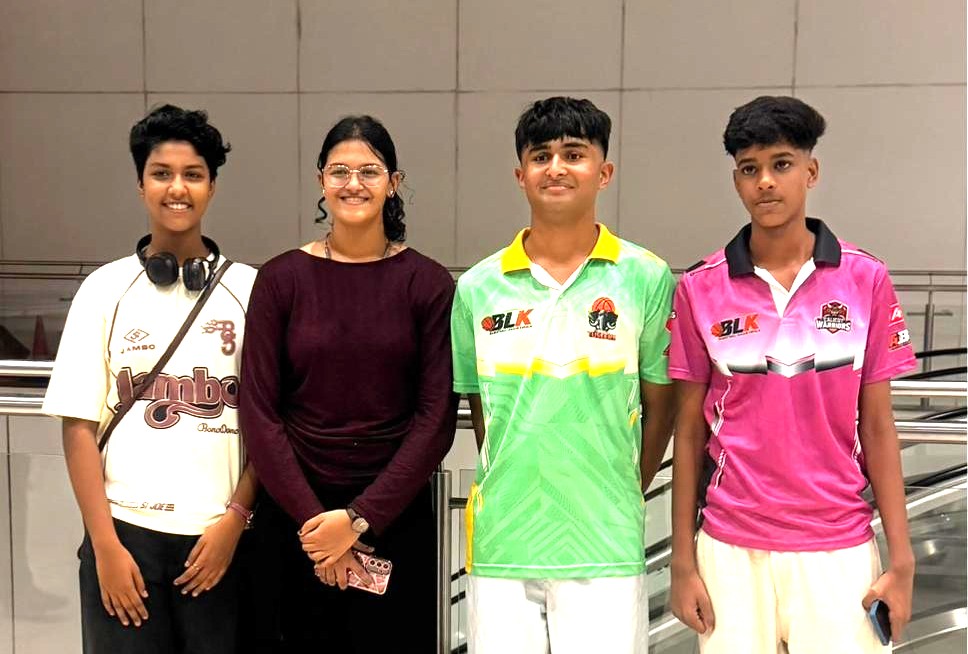 KERALA BASKETBALL PRODIGIES FLY TO TAIWAN FOR ELITE INTERNATIONAL TRAINING STINT